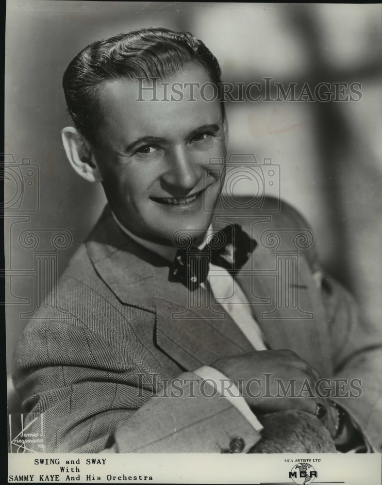 1956 Bandleader and songwriter, Sammy Kaye-Historic Images