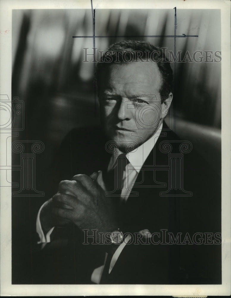 1962 Press Photo Film actor, Van Heflin - Historic Images