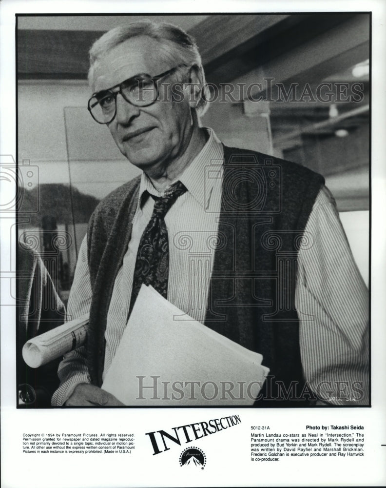 1994 Martin Landau as Neal in Intersection - Historic Images