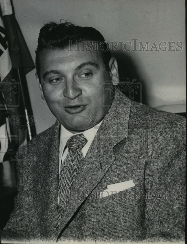 1949 Press Photo Frankie Laine, top ranks of nation&#39;s popular singers - Historic Images