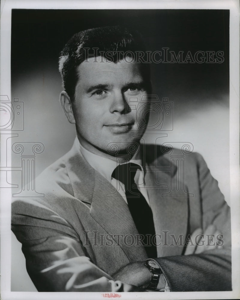 Press Photo Barry Nelson for "A Time to Decide" US Steel Hour - Historic Images