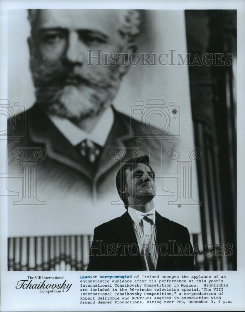 Pianist Barry Douglas at "International Tchaikovsky Competition"-Historic Images