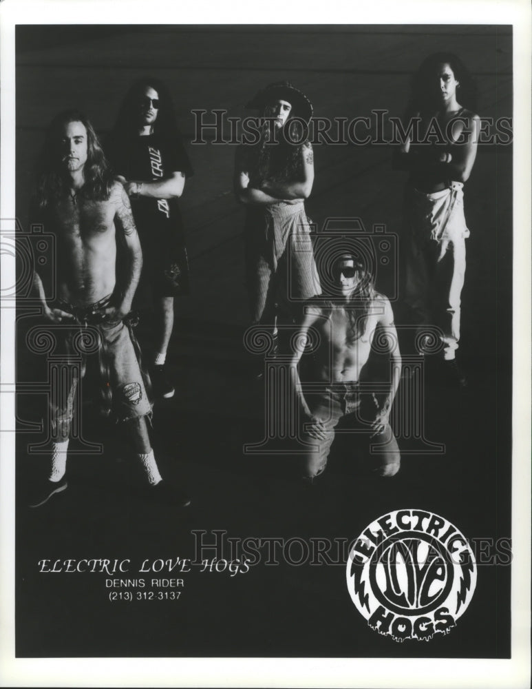 1991 Electric Love Hogs Rock Band Historic Images