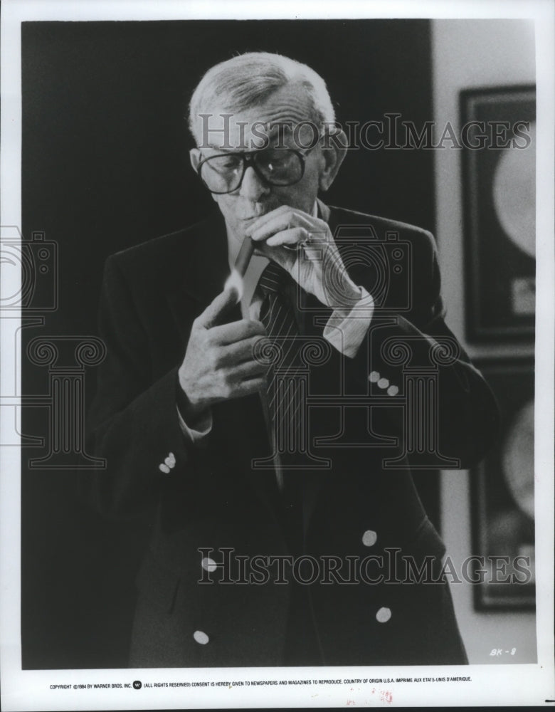 1984 Press Photo Comedian George Burns - spp68359-Historic Images