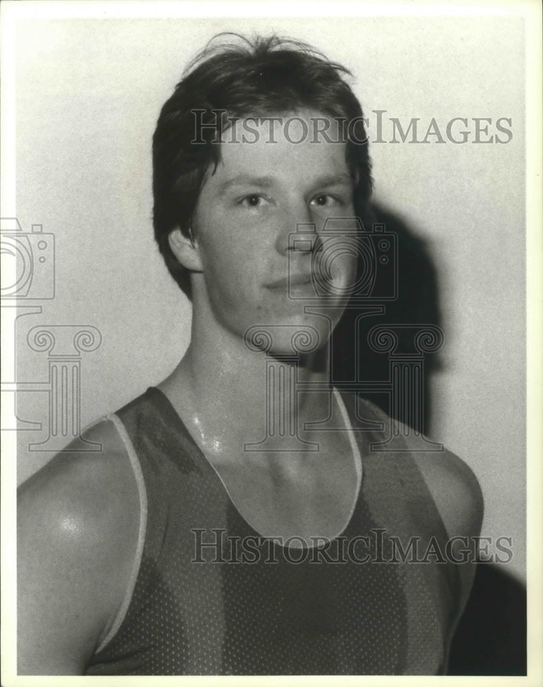 1983 Press Photo Basketball player Dave Clements - sps00439 - Historic Images