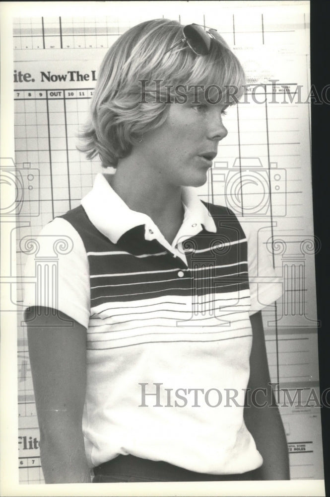 1979 Press Photo Golfer Patty Curtis - sps00458-Historic Images