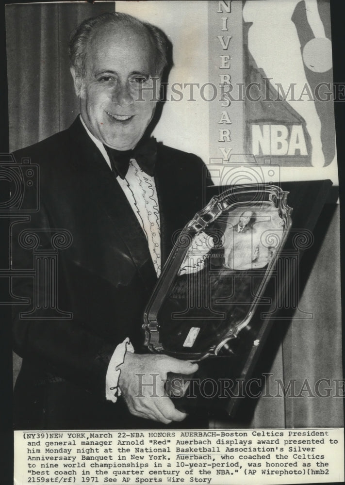 1978 Boston Celtics president and general manager Red Auerbach - Historic Images