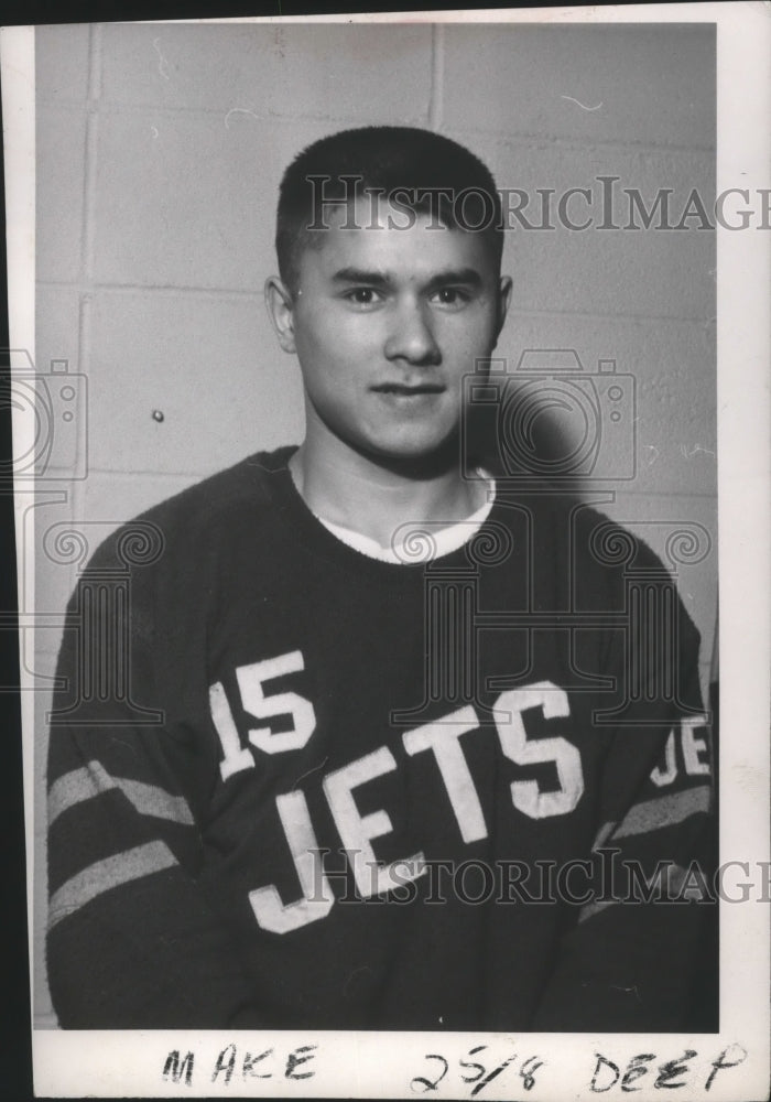 1964 Press Photo Hockey player Ken Cameron - sps00646-Historic Images