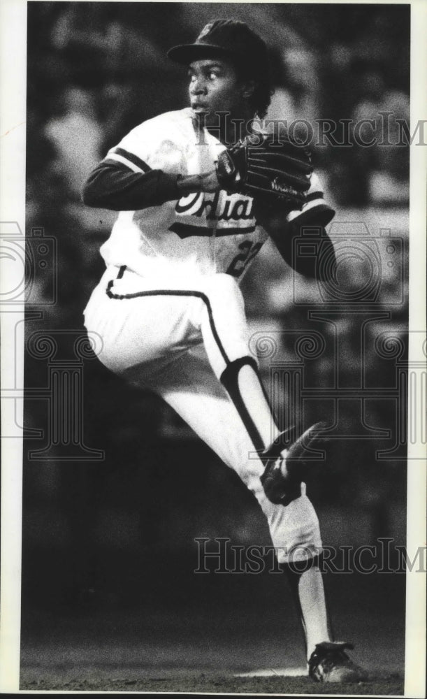 1988 Baseball player Pedro Aquino  - Historic Images