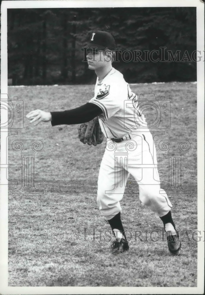 1969 Press Photo University of Idaho baseball player, Gary Chaffins - sps00817-Historic Images