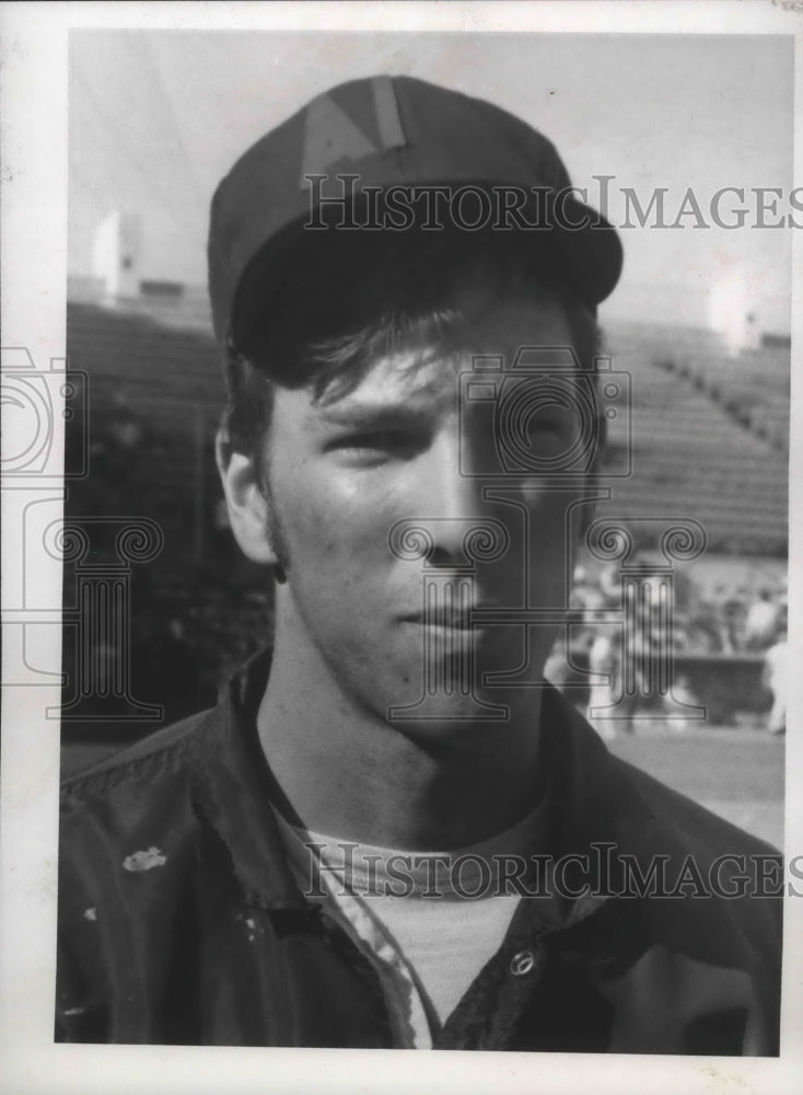 1970 Baseball player, Mike Davey  - Historic Images