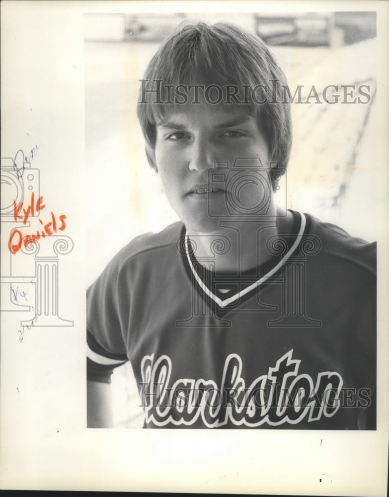 1979 Press Photo Clarkston baseball player, Kyle Daniels - sps00858- Historic Images