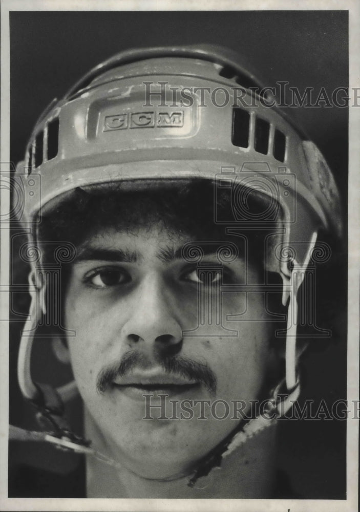 1979 Press Photo Hockey player, Keith Blair - sps00973-Historic Images