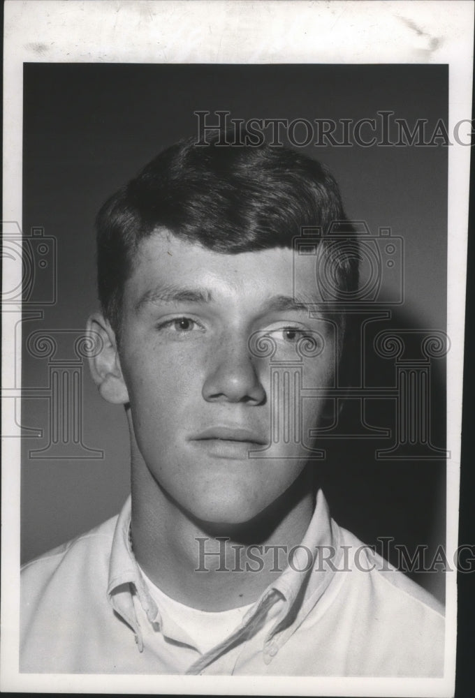 1968 Press Photo Baseball player, Pat Blair - sps01150-Historic Images