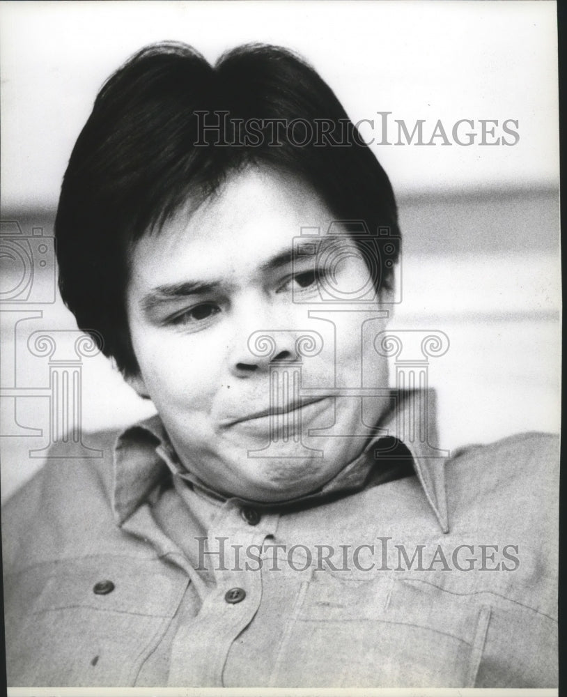 1979 Press Photo Wellpinit basketball coach Bill Flett - sps01499 - Historic Images