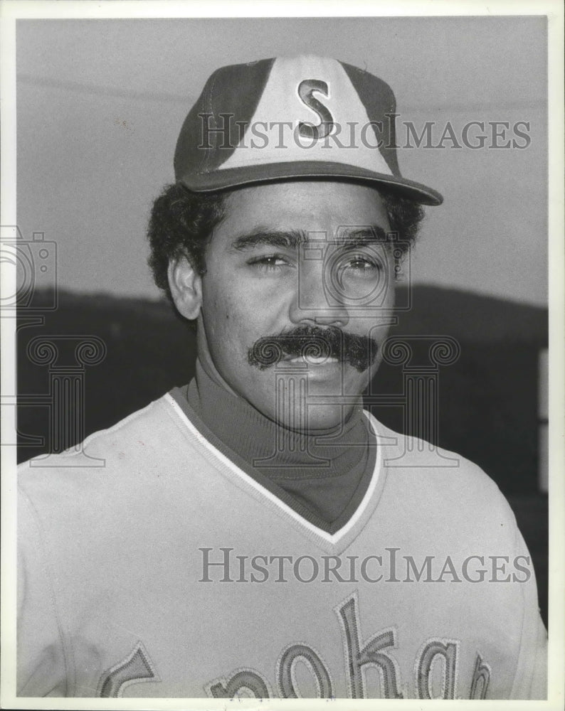 1979 Press Photo Juan "Monche" Bernhardt, Spokane Indians baseball player- Historic Images