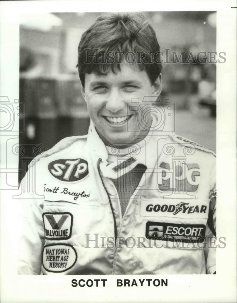 1984 Race car driver, Scott Brayton  - Historic Images