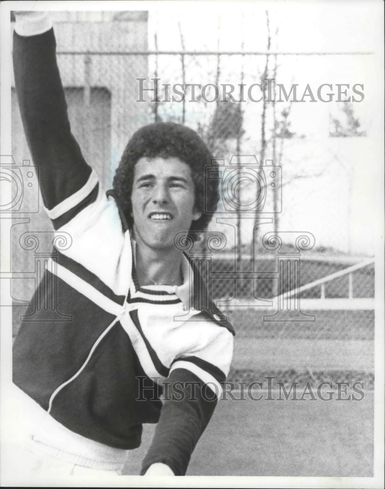 1977 Press Photo Tennis player, Barry De Paoli - sps02472- Historic Images