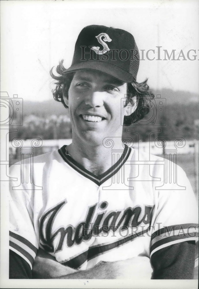 1975 Press Photo Spokane Indians baseball player, Ed Farmer - sps02491 - Historic Images