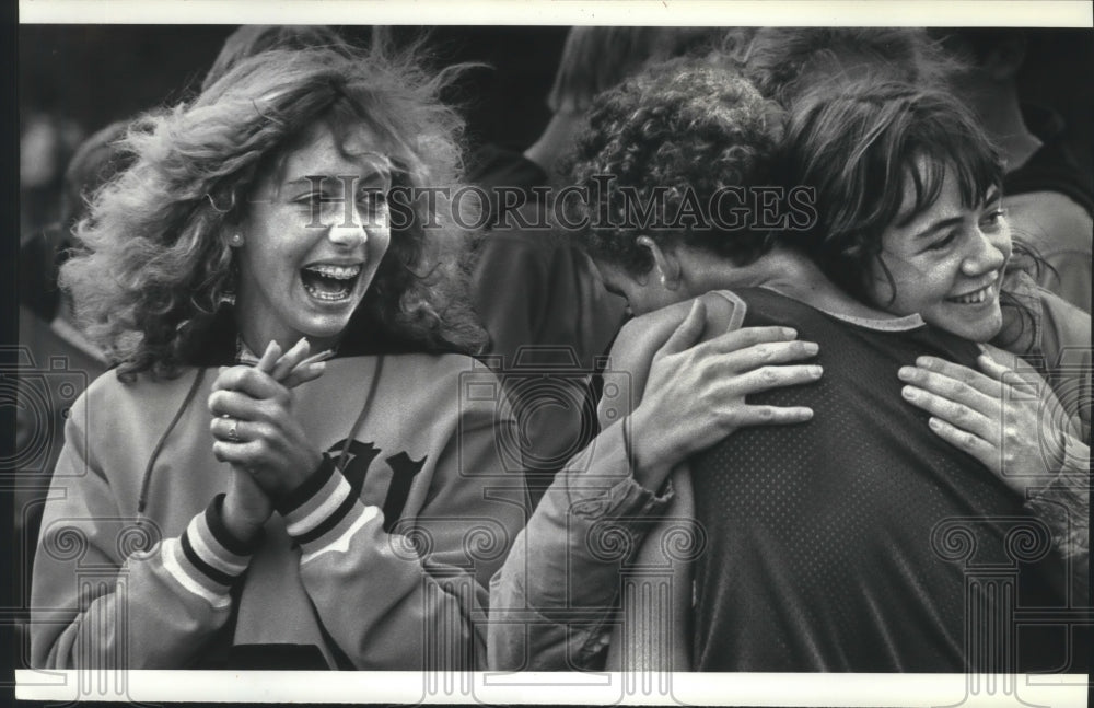 1982 Press Photo Heather Heats, Rob Amsden and Tammy O&#39;Neal - sps03331- Historic Images