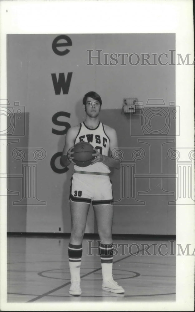 1978 Press Photo EWSC Basketball, Ron Cox - sps03432- Historic Images