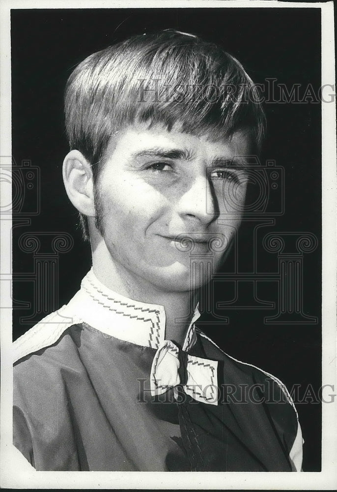 1979 Press Photo Craig Harris-Horse Racing Jockey Smiles for the Cameraman- Historic Images