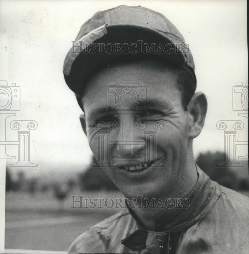 1952 Press Photo Jockey Bud Zollinger - sps03952- Historic Images