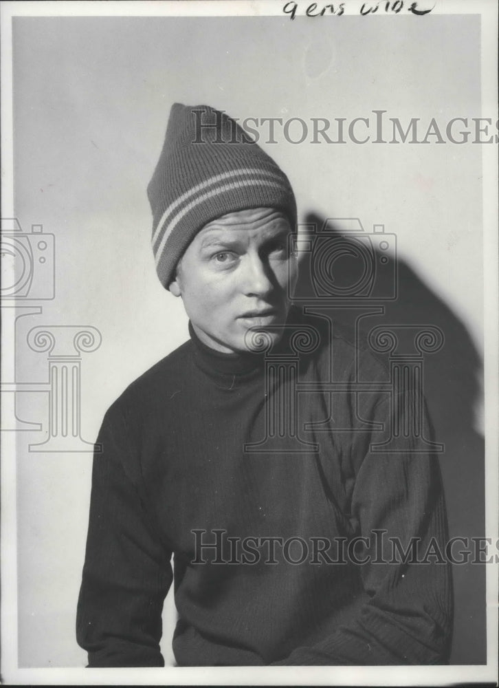 1970 Press Photo Bobby Holmes-Skier Has A Shocked Looks Facing the Camera-Historic Images