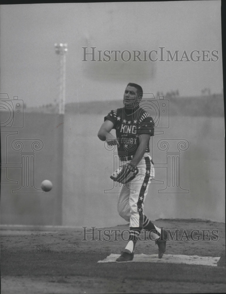 1987 Press Photo Baseball Player Eddie Leigner - sps04886-Historic Images