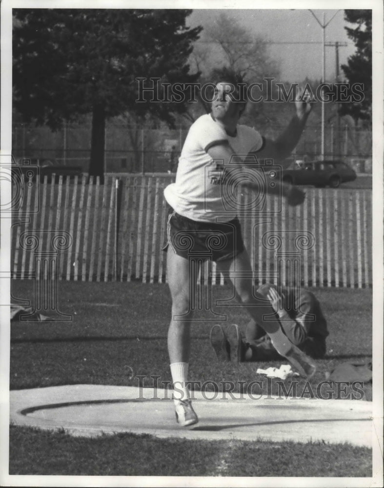 1972 Press Photo Track and field athlete, Kjel Kilsgaard - sps05011 - Historic Images