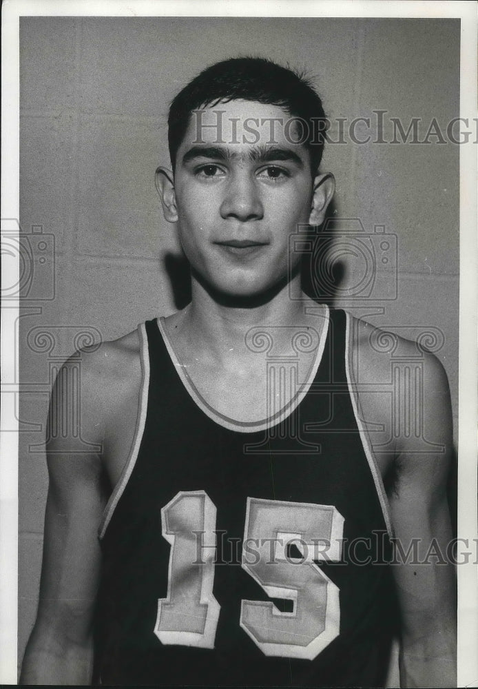 1966 Press Photo University High basketball player, Mike Gomez - sps06680 - Historic Images