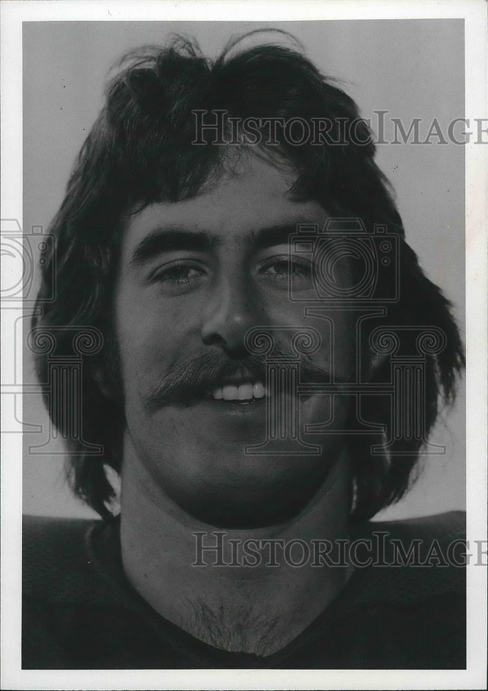 1975 Press Photo Washington State University football player, John Hopkins- Historic Images