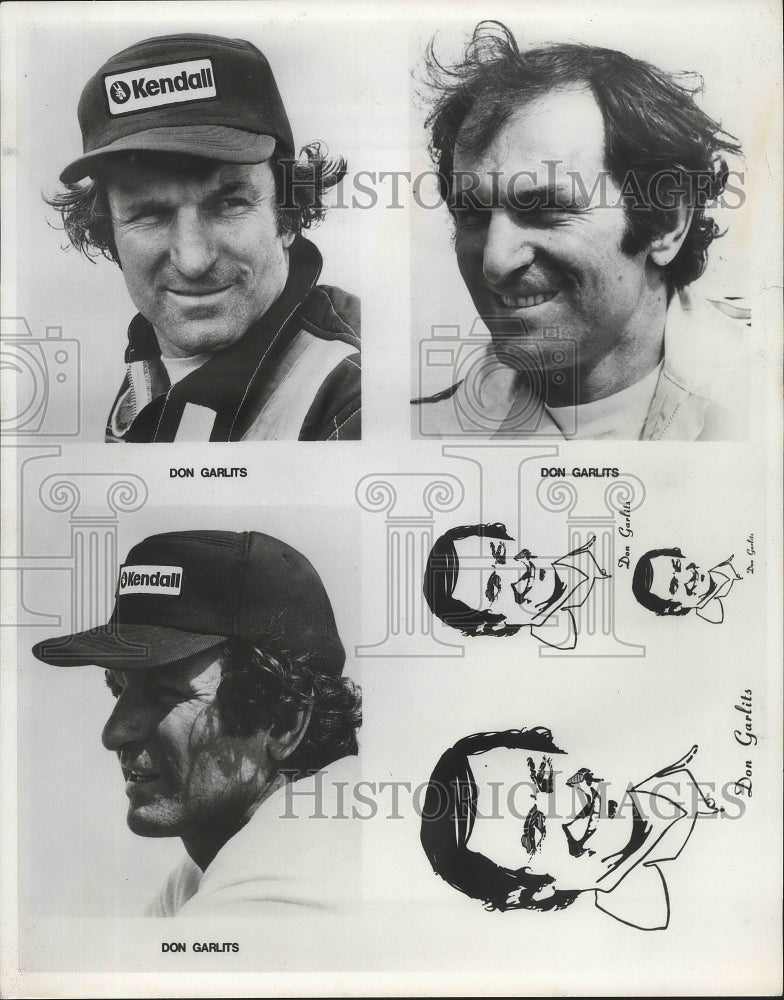 1983 Press Photo The many faces of auto racing champion, Don Garlits - sps06984 - Historic Images