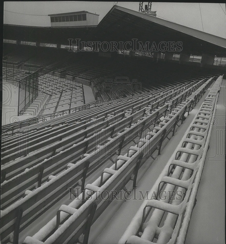 1971 Press Photo The grandstand of Baseball Park - sps07169 - Historic Images