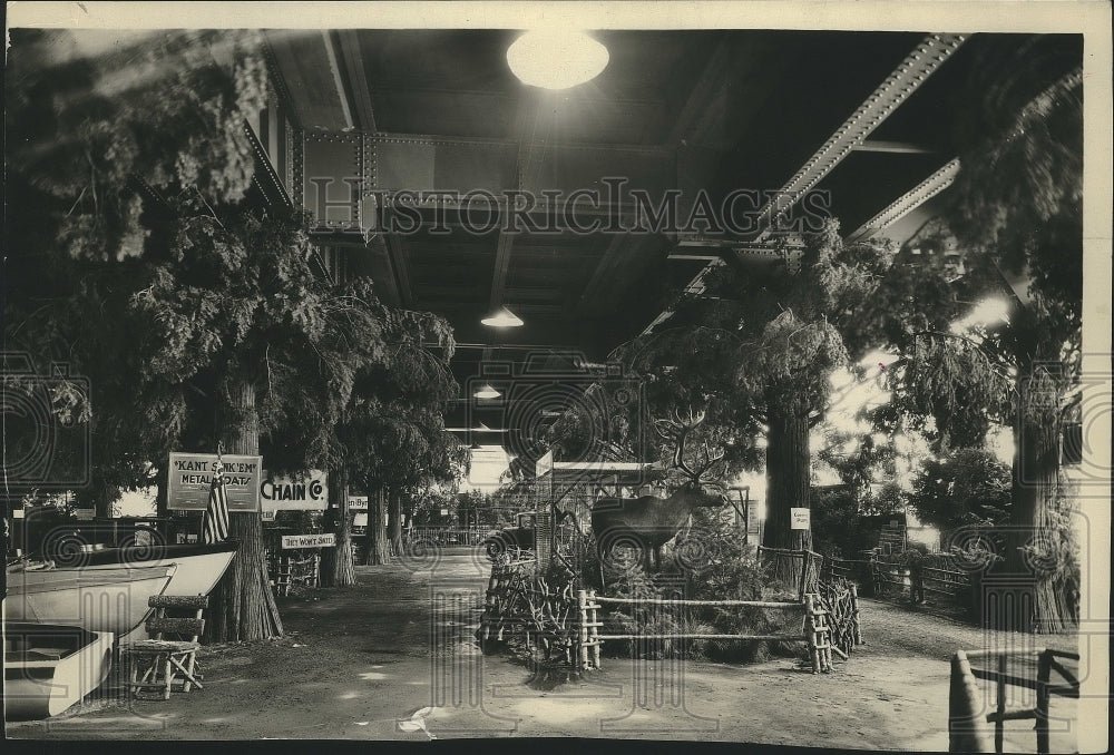 1929 Press Photo Indoor nature exhibit - sps07693 - Historic Images