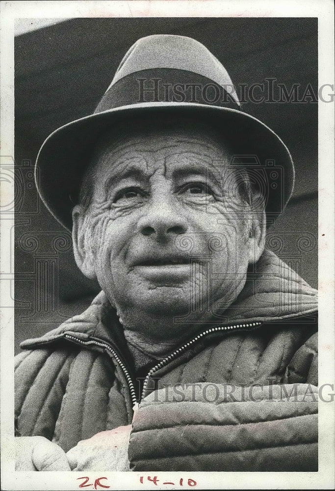 1972 Press Photo Horse racing jockey, Johnny Longden - sps08513- Historic Images