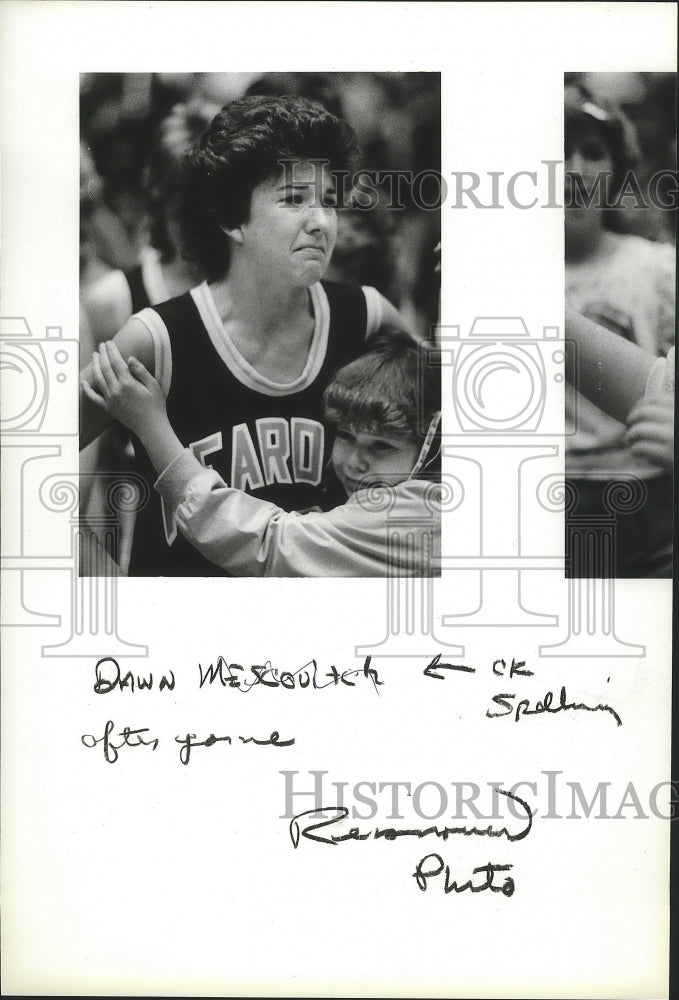 1984 Press Photo Basketball player Dawn Maystrovich, Spokane - sps08575- Historic Images