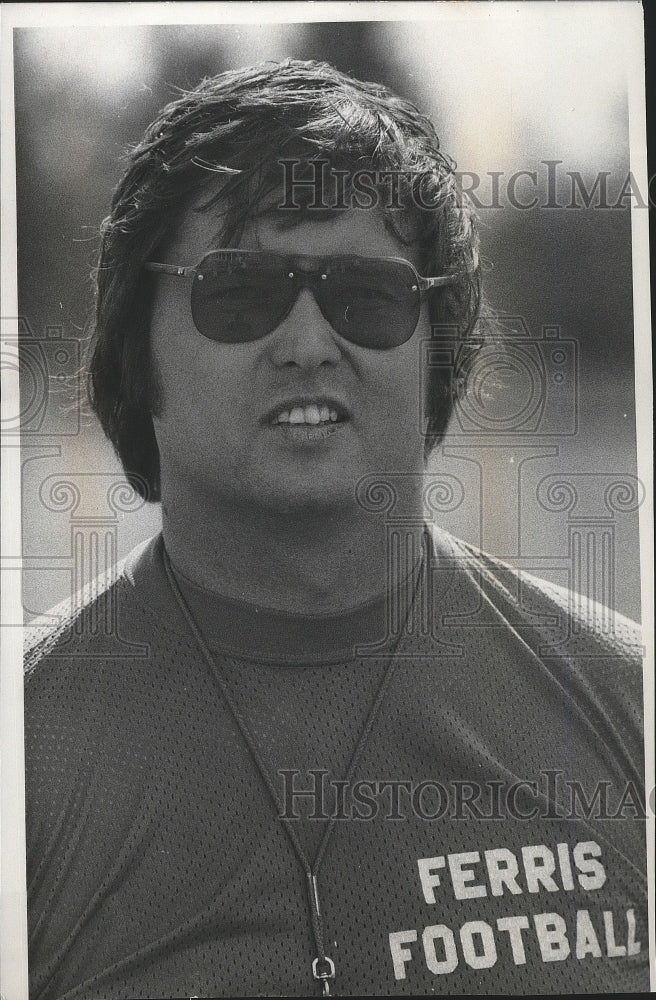 1980 Press Photo Ray Hare, Football Coach - sps09037-Historic Images