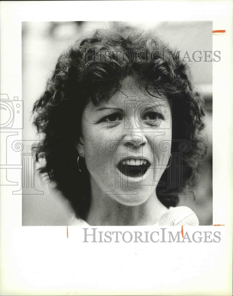 1984 Press Photo Track athlete Regina Jayce - sps09136-Historic Images