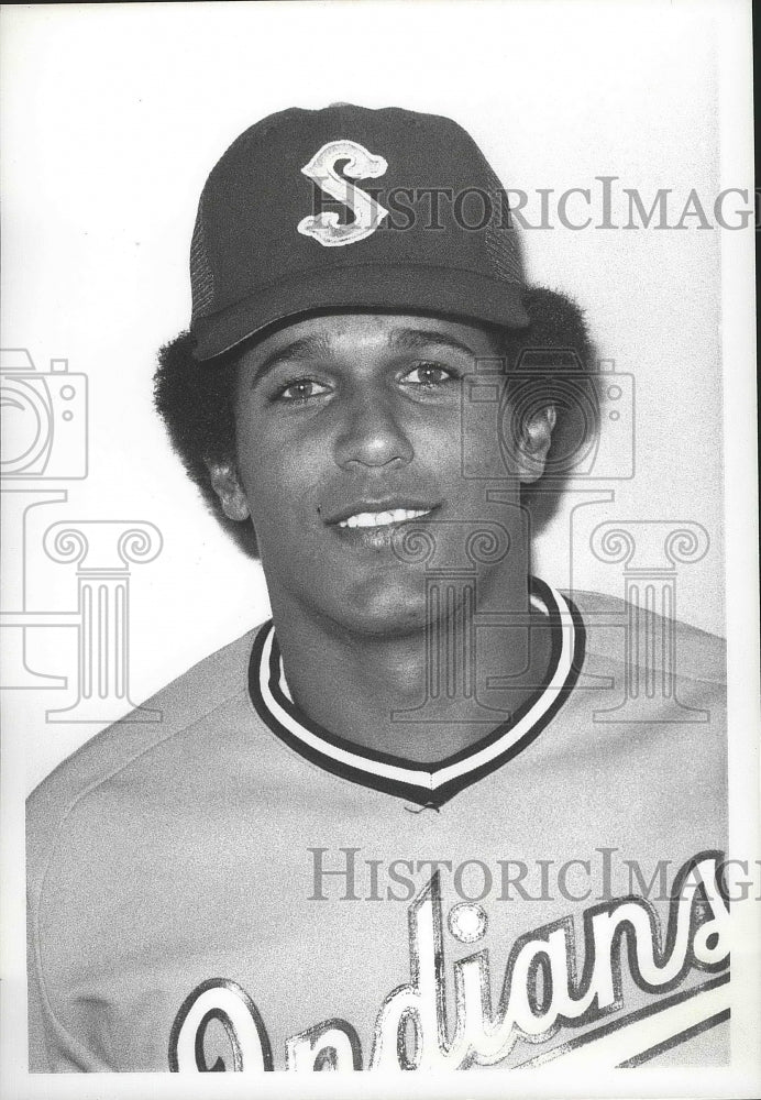 1982 Press Photo Spokane Indians baseball outfielder, Sam Mejias - sps09398- Historic Images