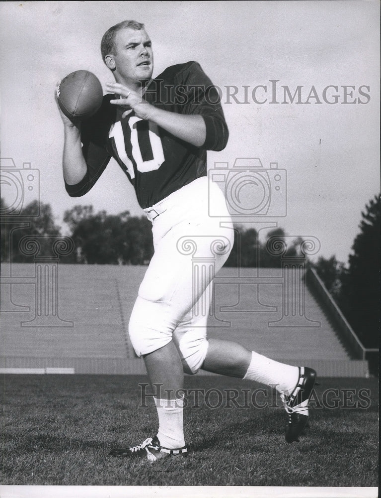 1968 Press Photo Washington State University football player, Dave Mathieson- Historic Images