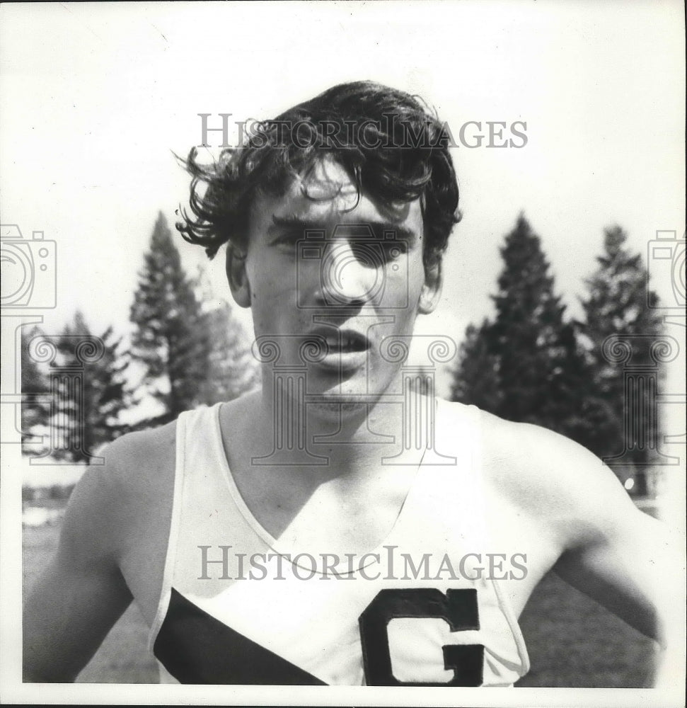 1972 Press Photo Track athlete Ron Wieber - sps09849 - Historic Images