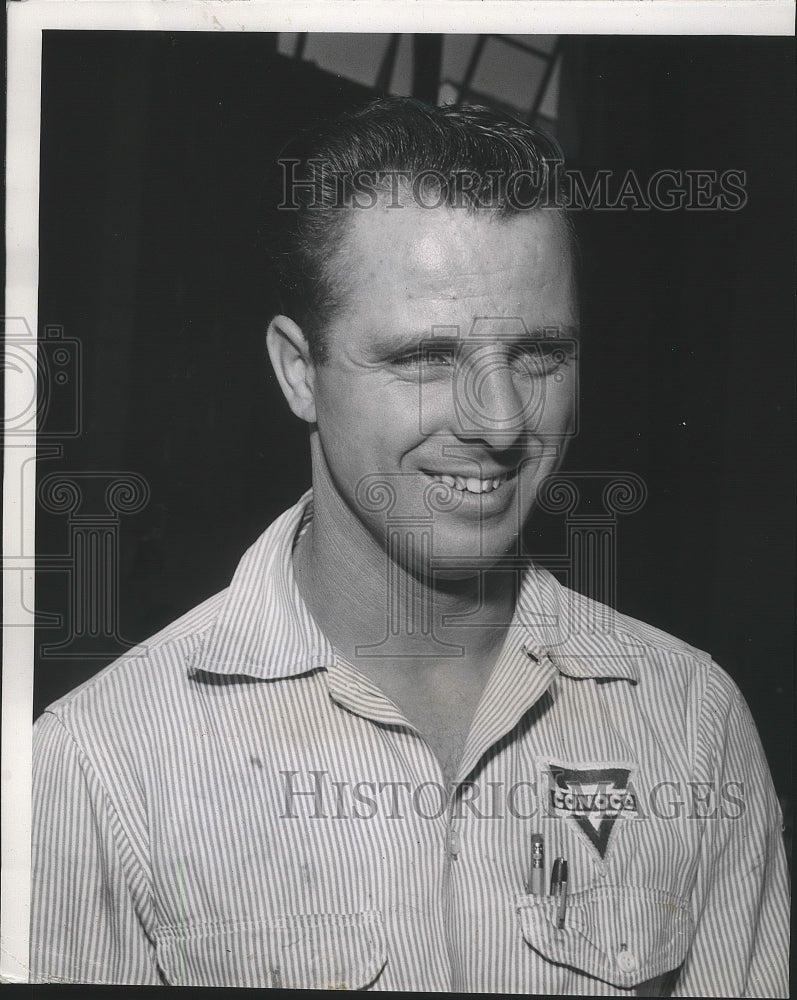 1959 Press Photo &quot;Kiddie Car&quot; driver Bob Katke of Spokane - sps09903 - Historic Images