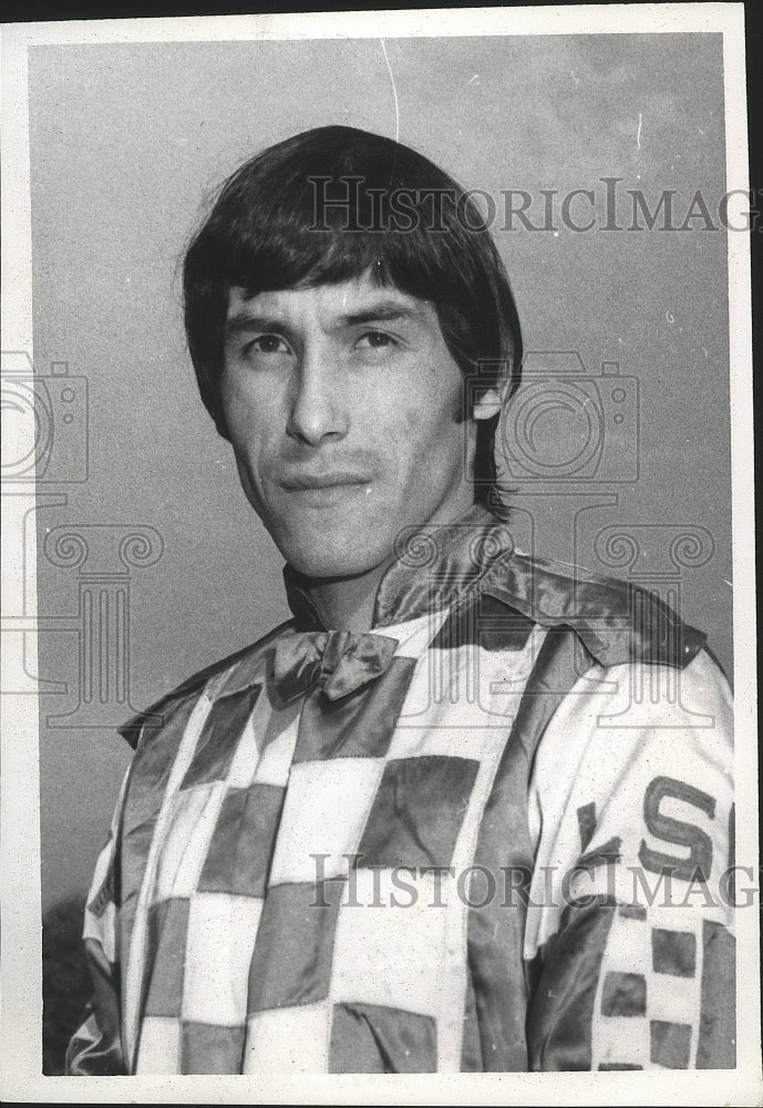 1979 Press Photo Jockey Wendall Matt in his jersey - sps09942- Historic Images