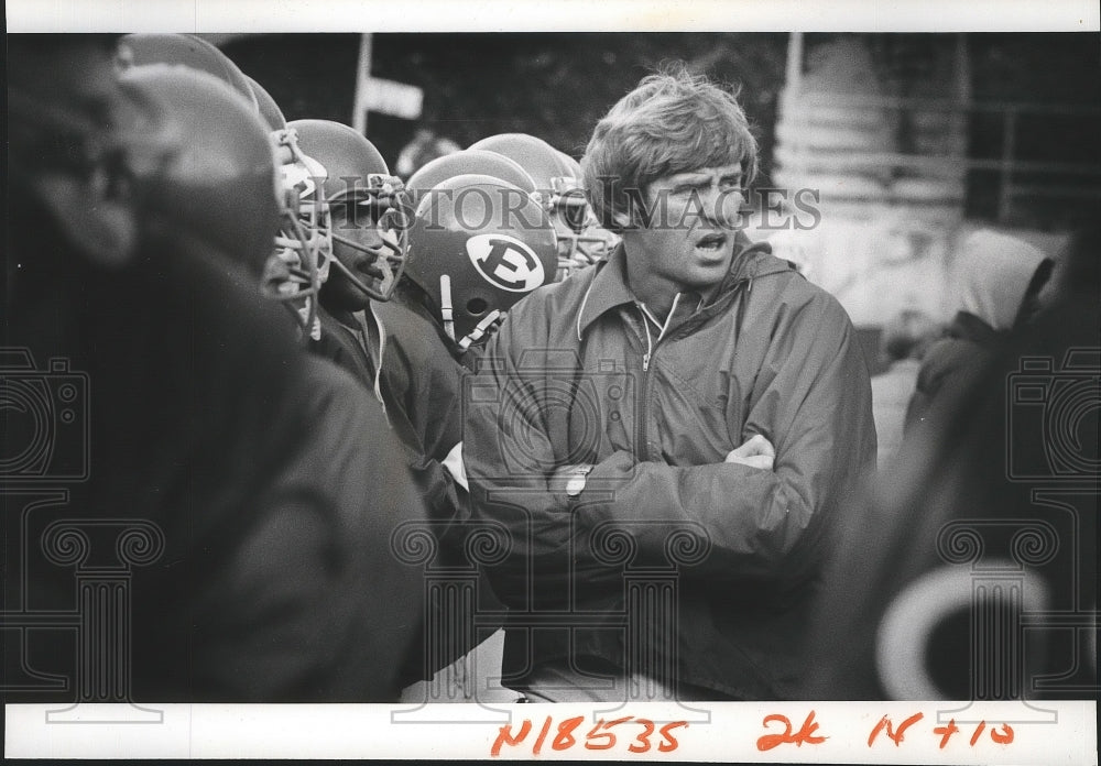 1977 Press Photo Eastern Washington University football , John Massengale - Historic Images