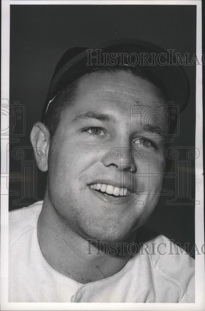 1967 Press Photo Baseball Player Bruce Looke Smiles - sps10582 - Historic Images