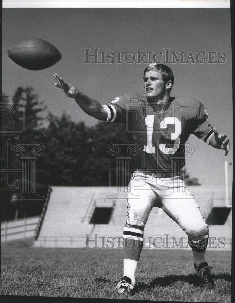 1970 Press Photo Washington State University football player, Jack Wigmore- Historic Images