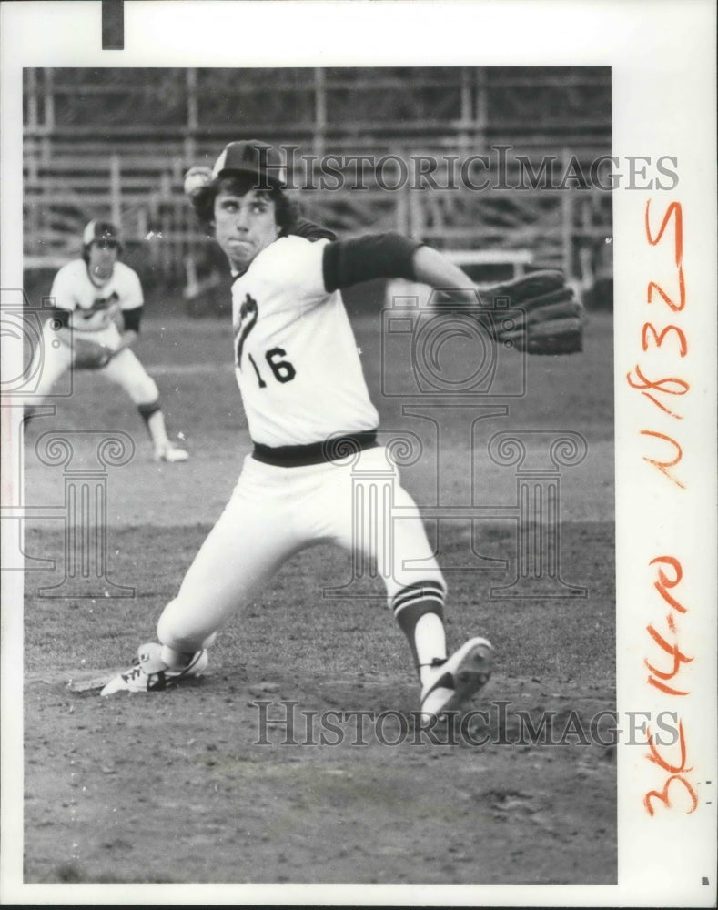 1977 Press Photo Baseball player, Bill Jones - Historic Images