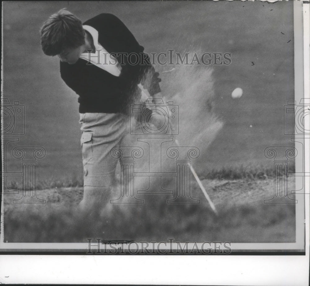 1965 Press Photo Golfer Peggy Conley of Spokane in action - sps11128- Historic Images