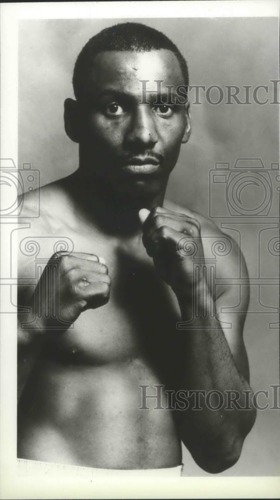 1981 Press Photo Boxer Frank Fletcher - sps11193- Historic Images